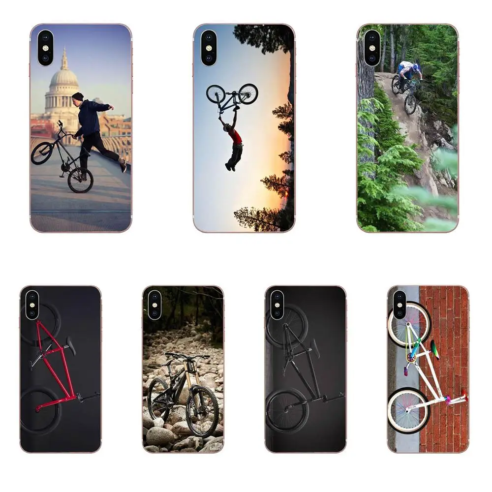 

A Good Bmx Bike TPU Soft Phone Cover Case For Huawei Honor 4C 5A 5C 5X 6 6A 6X 7 7A 7C 7X 8 8C 8S 9 10 10i 20 20i Lite Pro