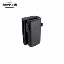 Тактические подсумок для одного магазина Регулируемая кобура с зажимом для ремня для всех пистолетных журналов