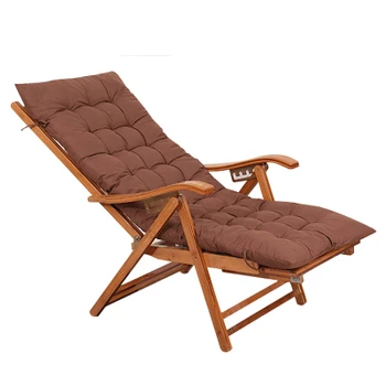 

Lounge Chair Balcony Home Old Man Back Bamboo Chair Summer Cane Chair Leisure Single Nap Recliner Folding Lunch Break Recliner