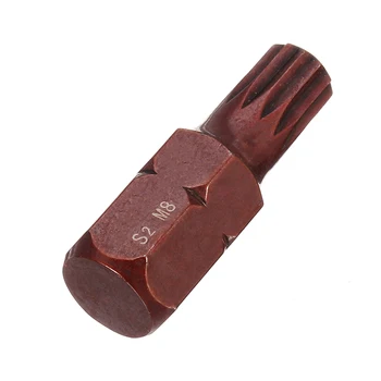 

Broppe Steel M5-M12 Hexagon Star Impact Screwdriver Drill Bit Head Repair Tools