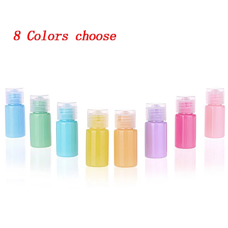 

5Pcs 10ml/30ml Empty Portable Makeup Refillable Bottle Vial Cosmetic container Lotion liquid Travel Refillable Packing Bottles