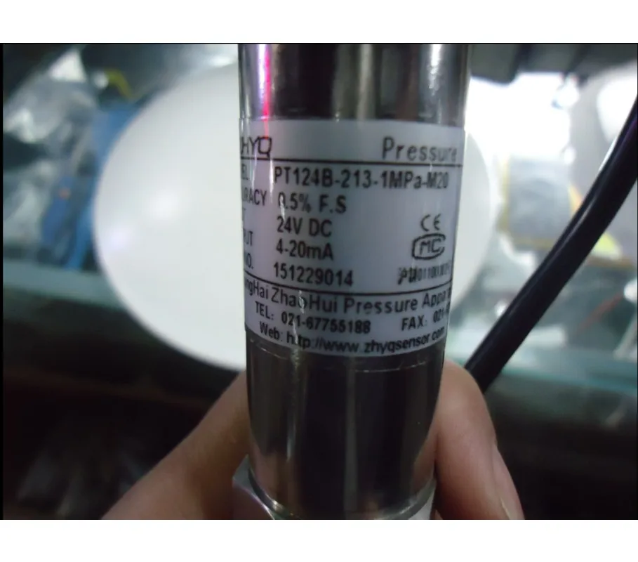 ZHYQ Chaohui датчик давления измеритель PT124B- 213-25MPa -M20- 4-20MA |