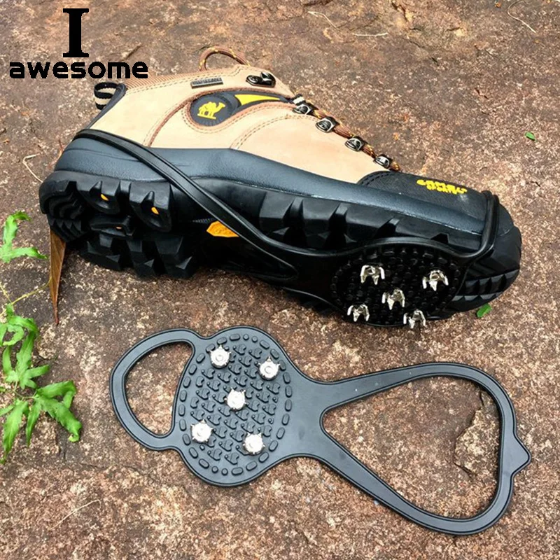 ce Snow Grps 19 Steel Spkes Crampons ce Cleats Ant Slp Safe