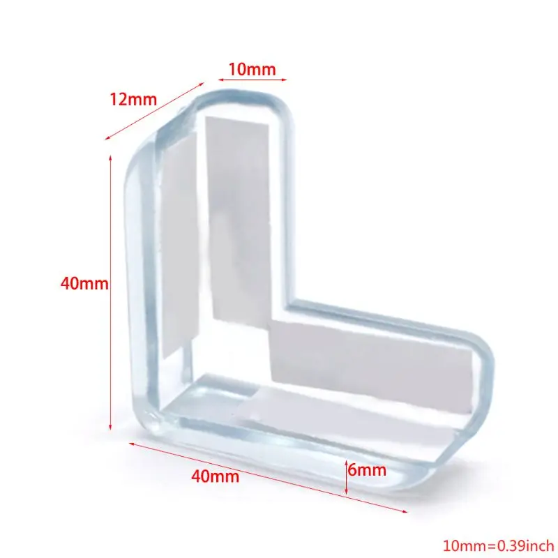 20 штук, защитные колпачки для стола, угловые защитные колпачки для детей, Новинка
