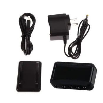 

7 Port USB Hub US/EU Standard USB 2.0 High Speed Data Transfer Adapter Splitter PC Laptop Not Support Mac OS X USB