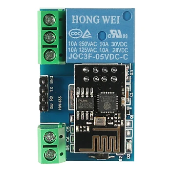 

ESP8266 ESP-01S 5V WiFi Relay IoT Smart Home ESP01S Wireless Module Can Be Remotely Switched By Mobile APP