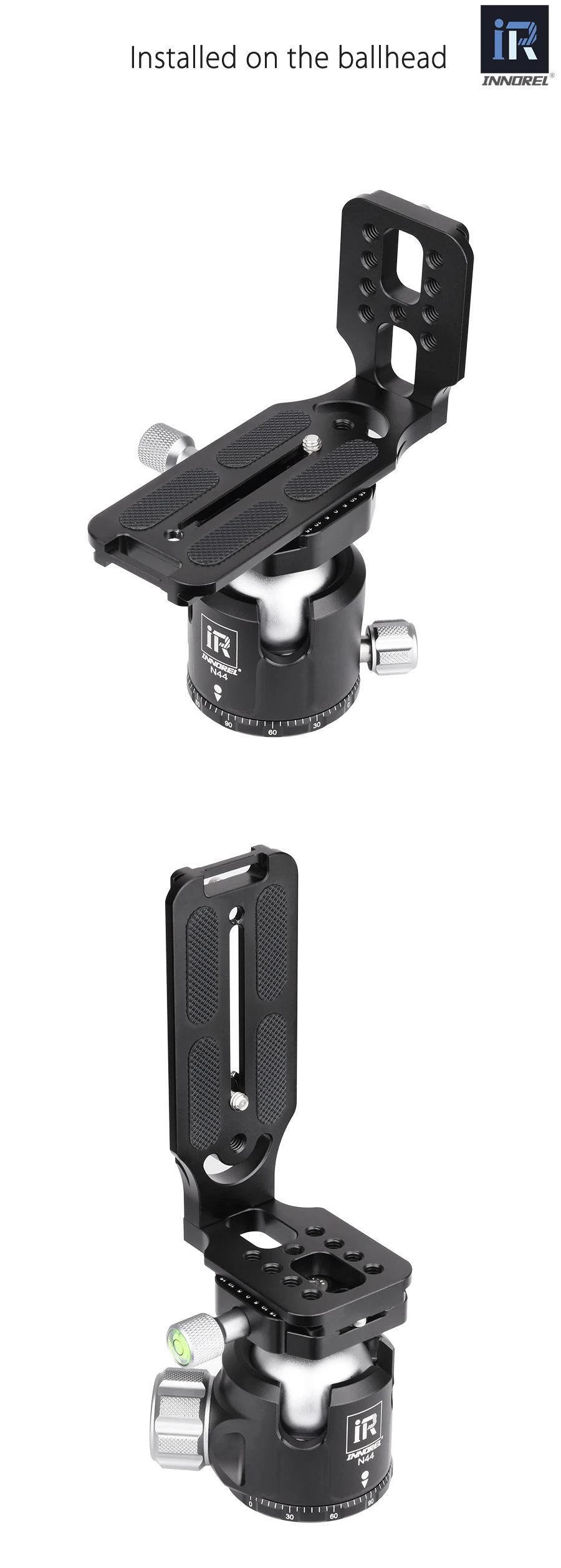 LP-135A Professional L-Type Quick Release Plate Fast Charging Vertical Holder Ha
