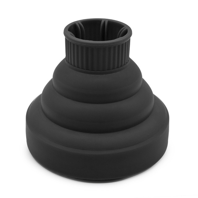 Hair Diffuser Folding Retractable Silicone Hood Hairdressing Dryer Diffuser Professional Hair Styling Salon Curly Tool