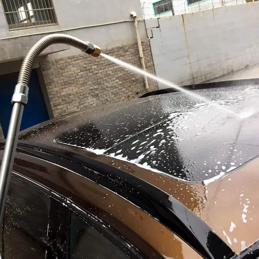 Вращающийся на 360 градусов домашний сад струи воды высокого давления мощность Омыватель распылитель сопла водяной шланг палочка