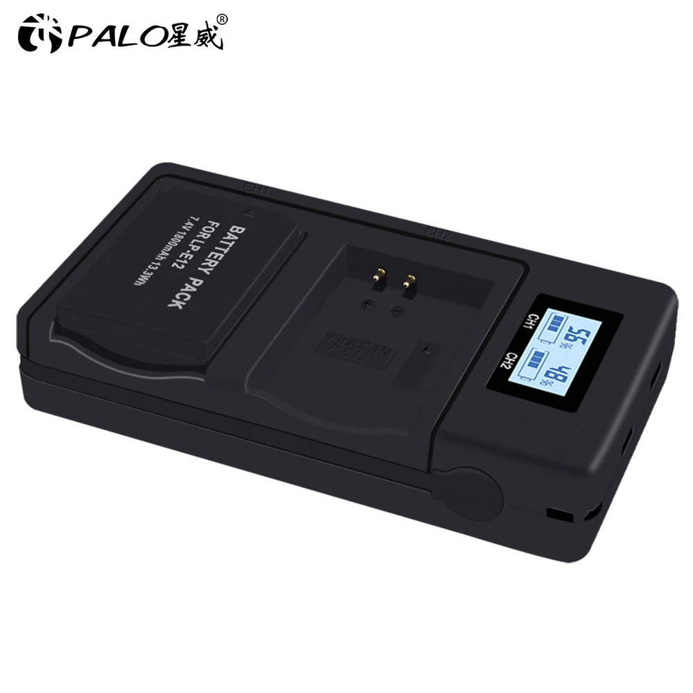 3 шт 7,4 v LP-E12 LPE12 LP E12 аккумуляторные батареи для камеры+ lcd USB двойное зарядное устройство для Canon EOS M M2 100D EOSM EOSM2 EOS100D