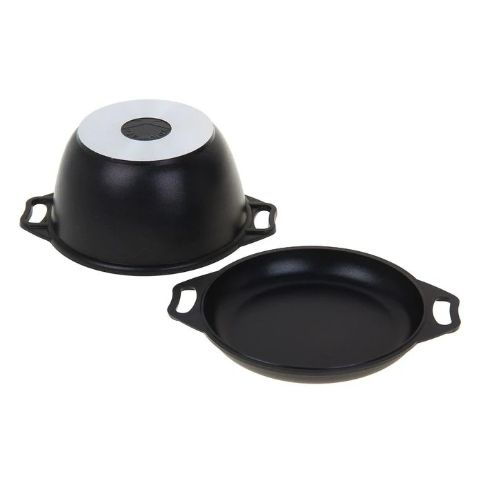  Cauldron 3 l with a frying pan lid Kitchen supplies ► Photo 2/3