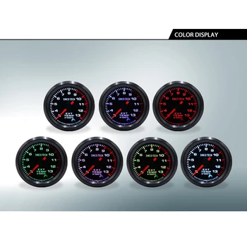 

2" 52mm Digital LED Exhaust Gas Temperature Gauge EGT for Car Truck 7 Color