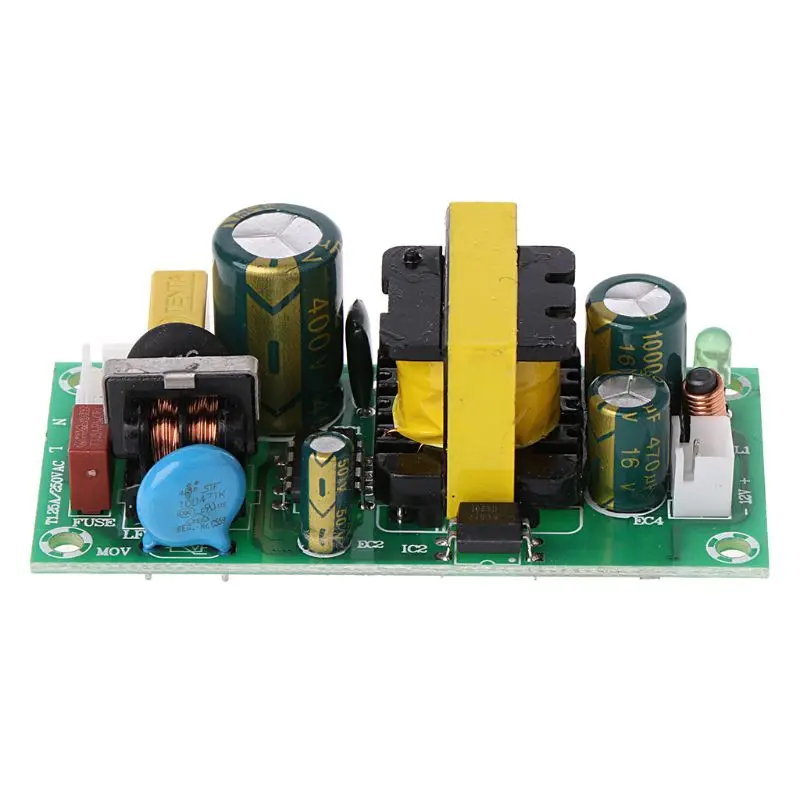24W 12 V/2A переключение Питание модуль голой цепи 110/220V To12V для ремонта