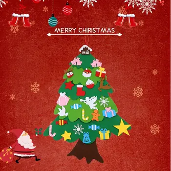 

Handmade DIY Christmas Tree Customizable Christmas Decoration Three-dimensional Exquisite Felt Christmas Tree