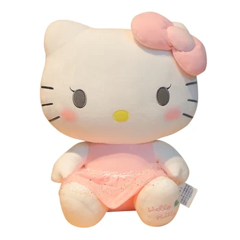 

20-40CM cute honey KT cat doll series pillow cartoon plush toy soft skin-friendly fabric decoration pendant children girlfriend