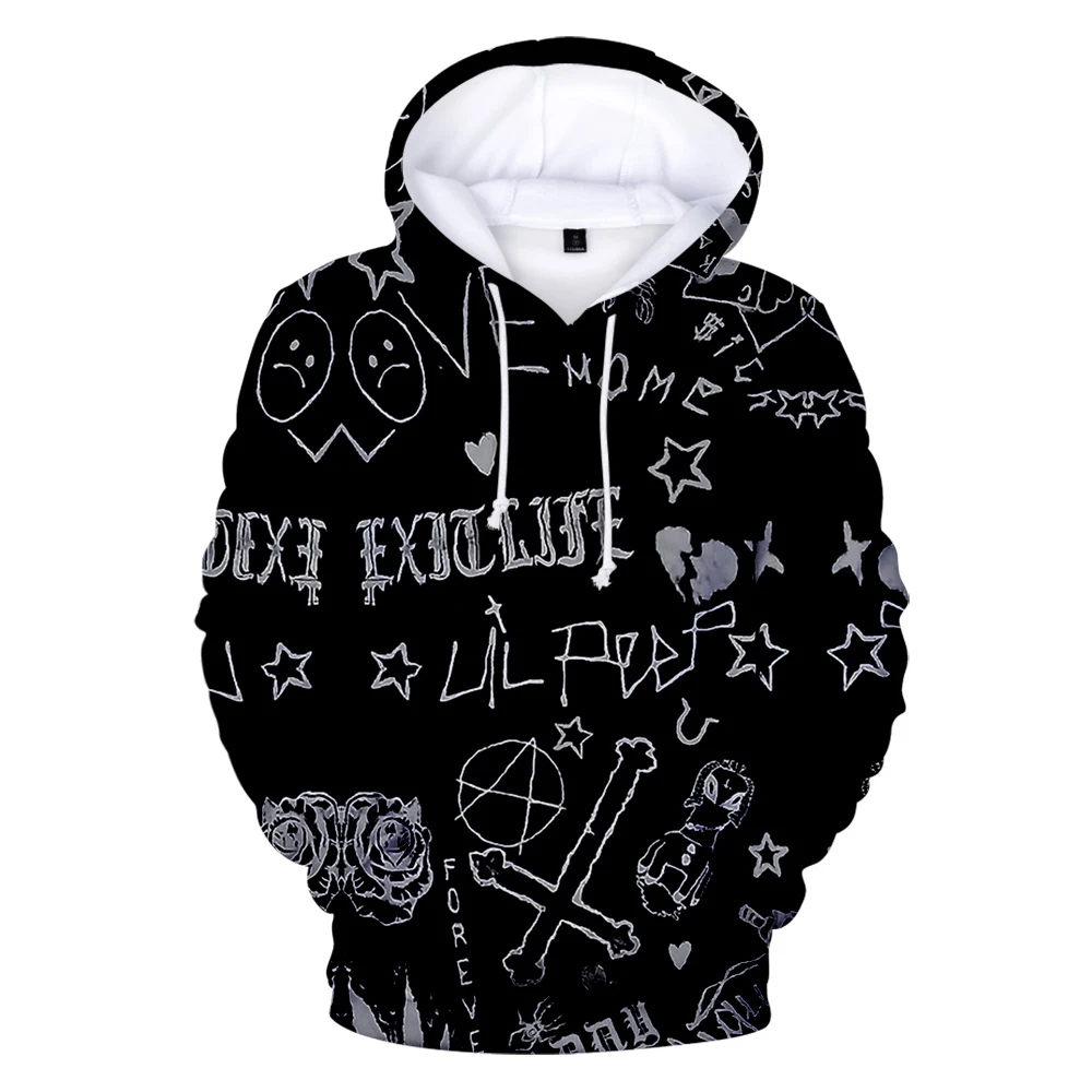 Sudaderas con capucha Love Lil Peep para hombres y mujeres