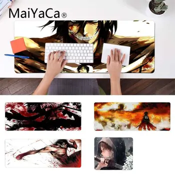 

MaiYaCa Top Quality Attack on titan Office Mice Gamer Soft Mouse Pad Gamer Speed Mice Retail Small Rubber Mousepad