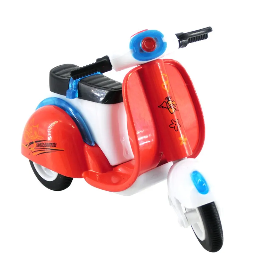 Детская игрушка модель мотоцикла из сплава мотоцикл Модели Diecast коллекция детских игрушек подарки для детей милый маленькой овечкой для автомобиля - Цвет: as shows