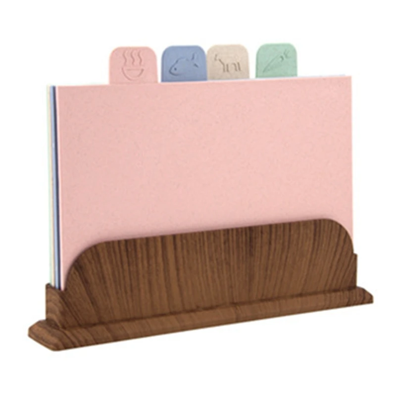

4 Pcs/Set Household Kitchen Cutting Board Chopping Blocks High-quality PP Kitchen Utensils Classification Cutting Board
