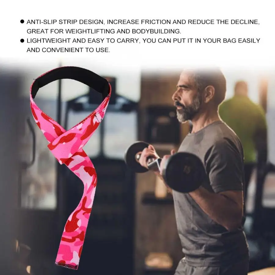 Non-Slip Wrist Protector Pull-Up Fitness Weightlifting Wristband Support Camouflage Training wristband