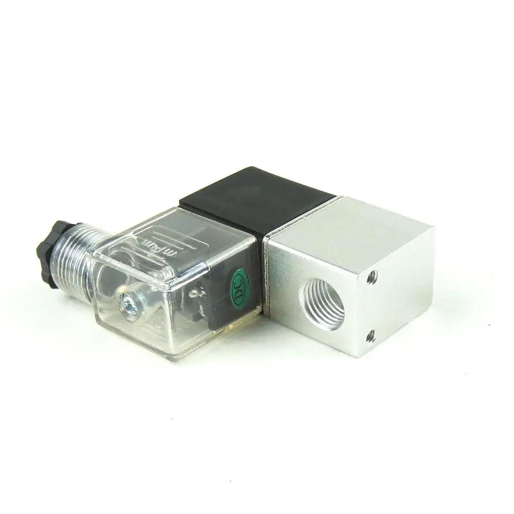 Воздушный Соленоидный клапан 2/2 нормально закрытый 1/4 дюйма DC24V 2V025 08|solenoid valve|12 volt