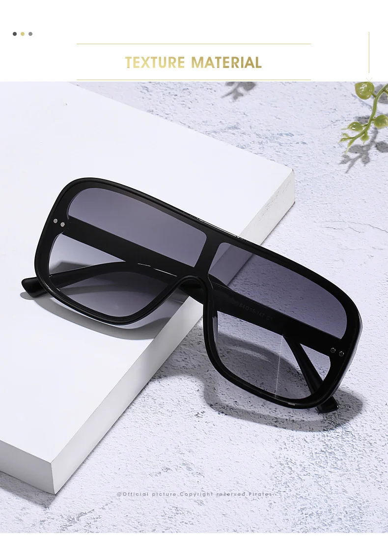 Feishini пластиковые негабаритные солнцезащитные очки для женщин с градиентными линзами UV400 солнцезащитные очки с оправой, Брендовые женские очки унисекс oculos