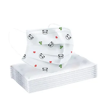 

Disposable Face Mask For Kids Print Mouth Muffle Breathable Face Cover Mascarillas Infantiles Skin Care Children Mouth Mask