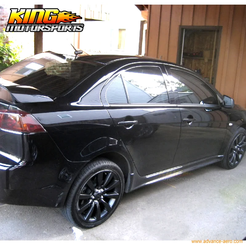 Боковая юбка подходит для Mitsubishi Lancer OE Style PP 08 17|side skirts|skirt stylesskirt skirt |