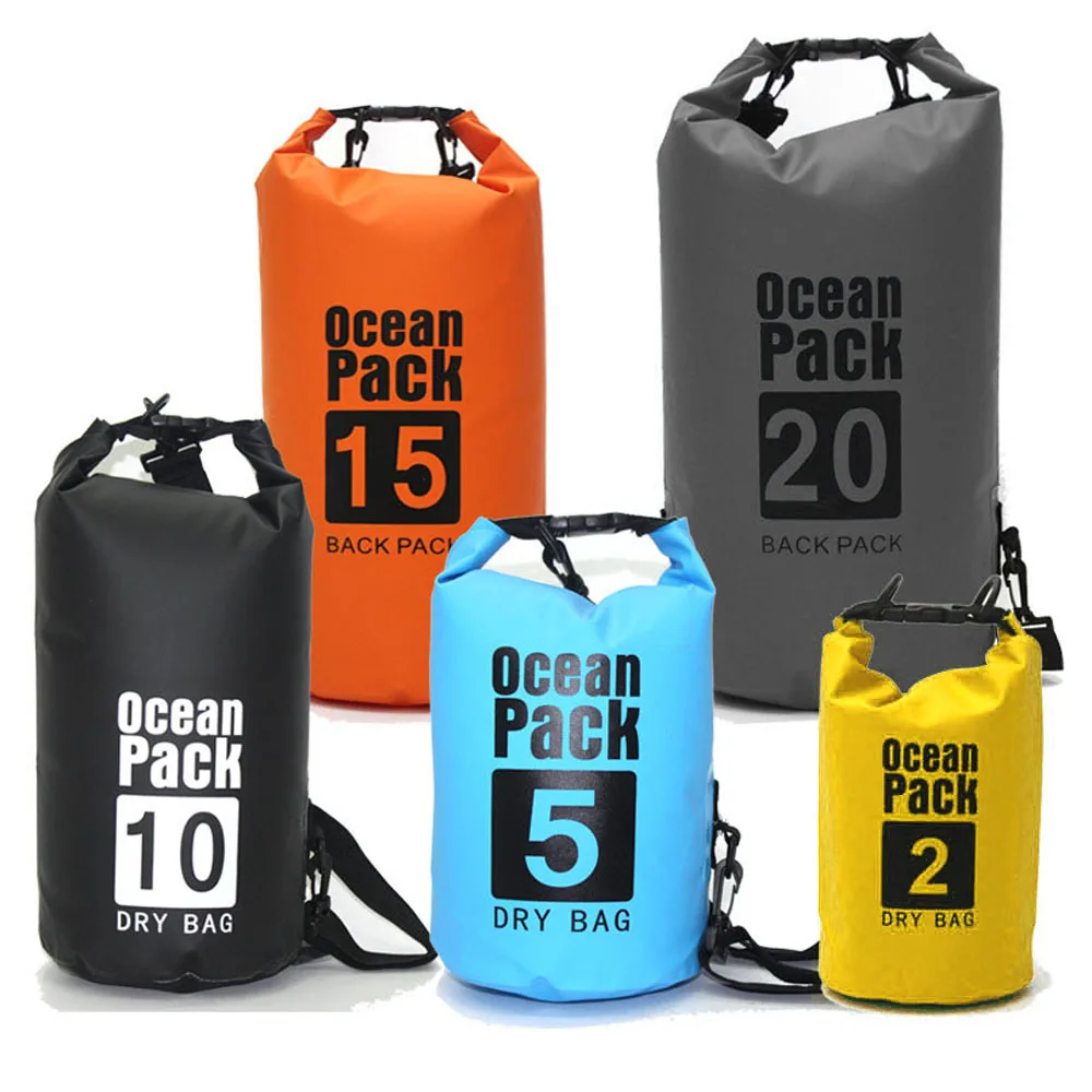 Waterproof Dry Bag 2L 10L 30L Storage Pack Winter Outdoor Sport Beach 