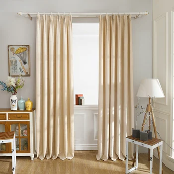 

Thick Chenille Curtains for Living Room Modern Window Curtains for the Bedroom Kitchen Drapes Ready Made