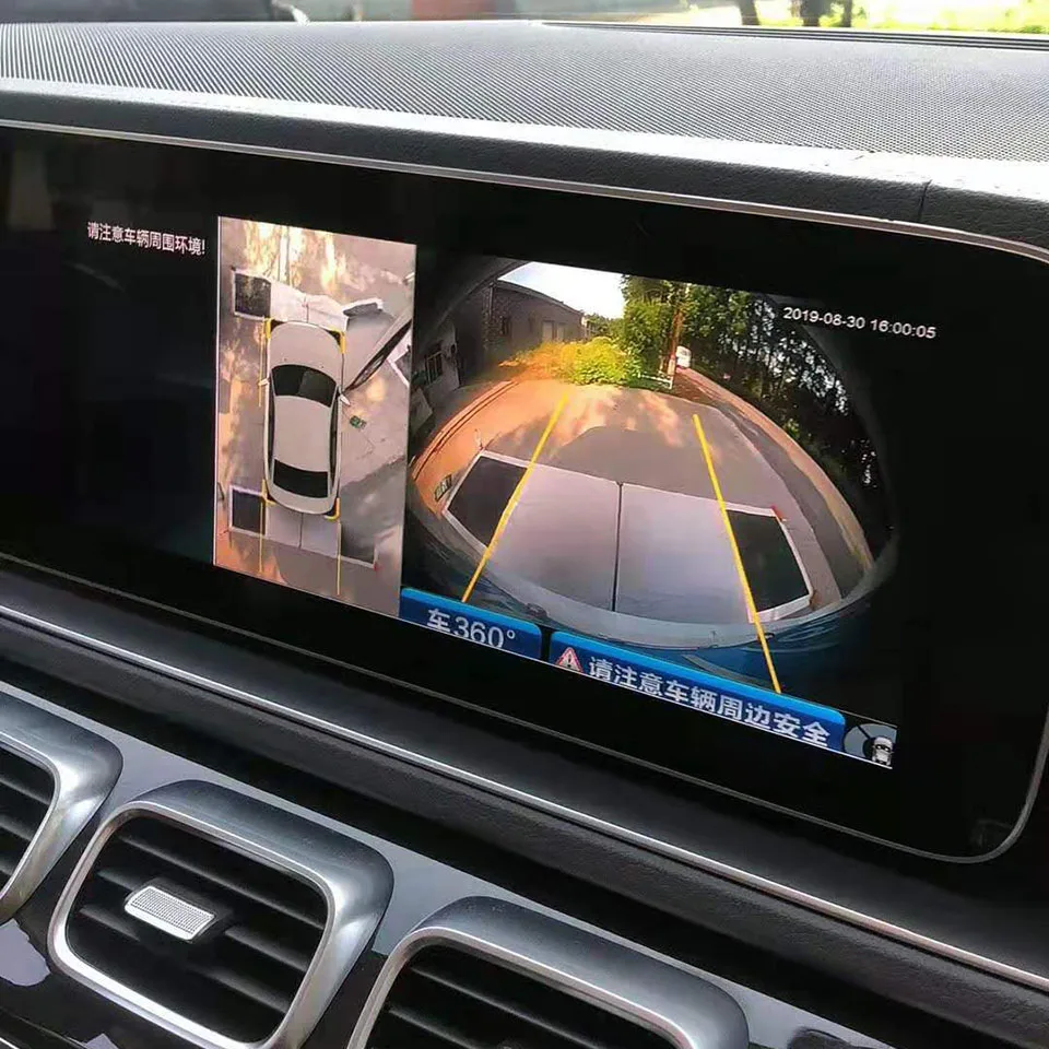 Автомобильный OE жгут видео бокс интерфейса для 2020 Mercedes Benz GLE камера заднего вида с