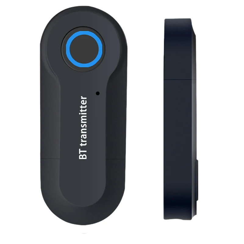 Полностью беспроводной Bluetooth передатчик 3,5 мм стерео аудио USB музыкальный адаптер для ТВ телефонов проектор ноутбук psp MP3