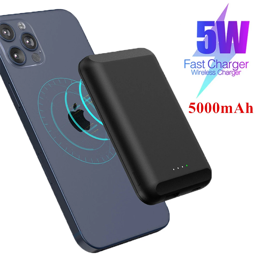 Wireless Charger Mini Power Bank 5000mah Magnetic External Battery Charging For Iphone 12 Pro Max Magsafe Portable Powerbank Battery Charger Cases Aliexpress Wireless Charger Mini Power Bank 5000mah Magnetic External Battery Charging For Iphone 12 Pro Max Magsafe Portable Powerbank Battery Charger Cases Aliexpress