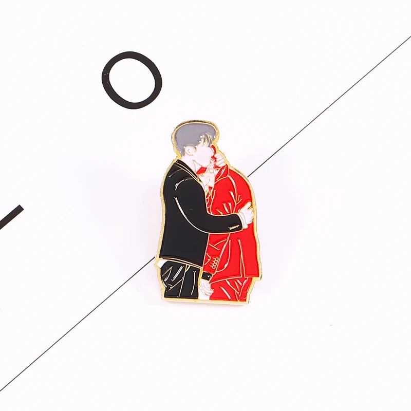 KPOP эмалированная булавка Bangtan мальчики значки на лацкан металлическая брошь Vkook