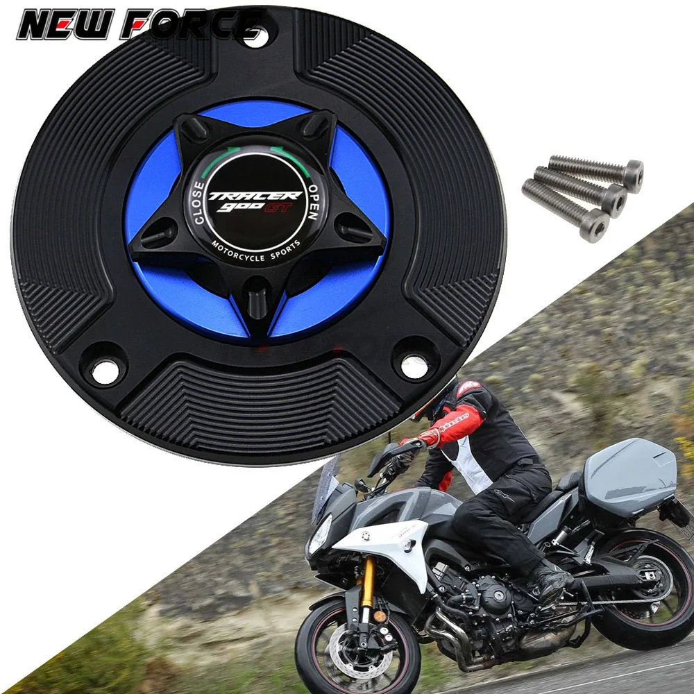 Для YAMAHA Tracer 900/GT Tracer 900 GT аксессуары для мотоциклов с ЧПУ Заготовка крышка топливного бака газовая крышка бензиновые крышки