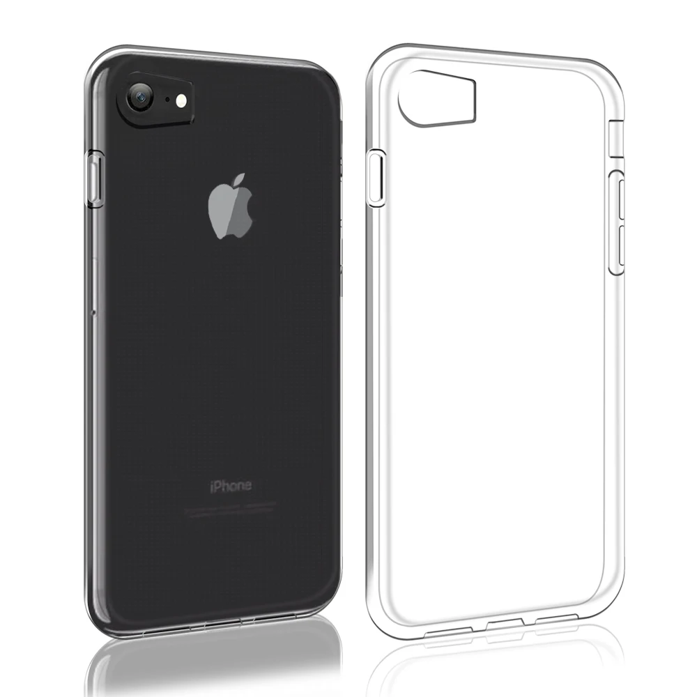 CAMDEMS 1 шт. Мягкий ТПУ силиконовый чехол для Iphone 6 7 X мобильный телефон защитный