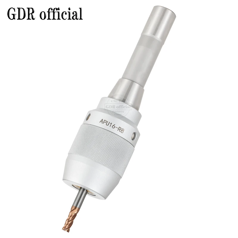 GDR MT2 MT3 MT4 MT5 C20 C25 C32 R8 APU13 APU16 automatic drilling chuck holder chuck APU13 APU16 APU self tightening drilling drill chuck tool holder