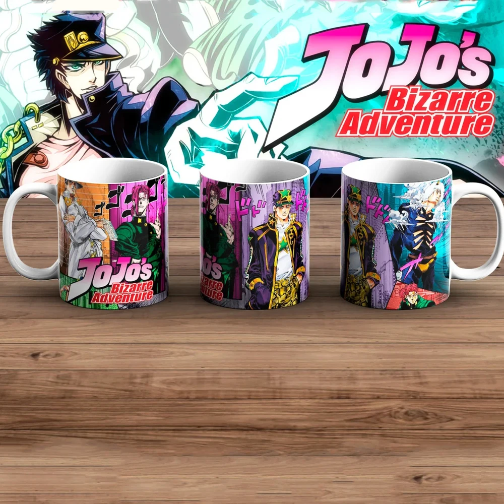 JoJo's Bizarre Adventure GiornoBucciarati  Gilding Ceramic Drink For Cup Mug N