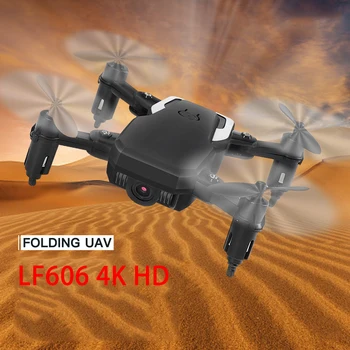 

LF606 Drone With Camera 4K 2.4G FPV Quadcopter Foldable RC Drones HD Altitude Hold Mini Drone Children Kid Toys Aircraft