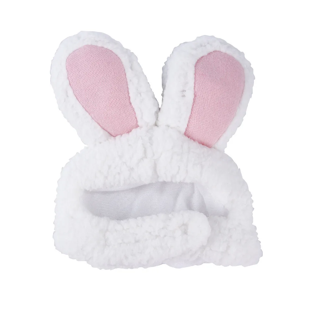 Rabbit Ears Cap Новые горячие продажи домашних кошек заячьи кроличьи уши для кошек маленькие собаки котята вечерние аксессуары для кошек вырезанные милые кошки наголовники - Цвет: Rabbit Ears Cap