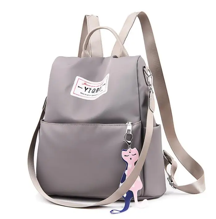 Mochilas mujer новая ткань Оксфорд водонепроницаемый студент сумка Повседневная Рюкзак женские уличные сумка mochila feminina CL05 - Цвет: khaki