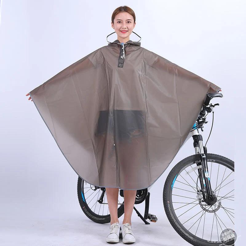 Poncho cape de pluie réutilisable randonnée vélo adulte homme femme Unisex