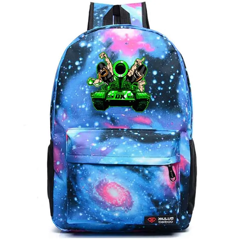 style2 blue DX D-Generation X Рюкзак студенческий школьный рюкзак ноутбук рюкзак повседневный рюкзак - Цвет: style2 blue