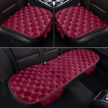 

Sinjayer 3PCS Universal Car Seat Covers Protector Cushion Mat For Toyota Prius Vios Prado RAV-4 Crown Fortuner corolla camry