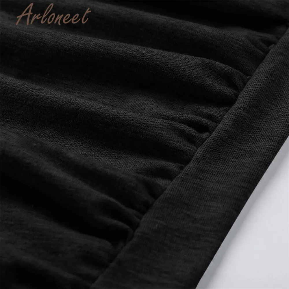 Одежда arloneet, женские топы для беременных, футболка с длинным рукавом для кормящих, топы, свободные штаны, пижамный комплект из 2 предметов, костюм, повседневная одежда для беременных