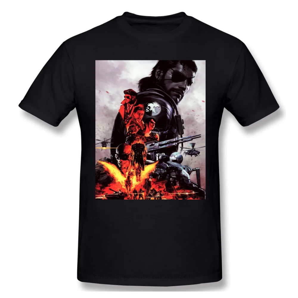 

Metal Gear Solid Solid Snake Diane FOXHOUND Game for The Phantom Pain Funny Crewneck Cotton 2020 T-shirt