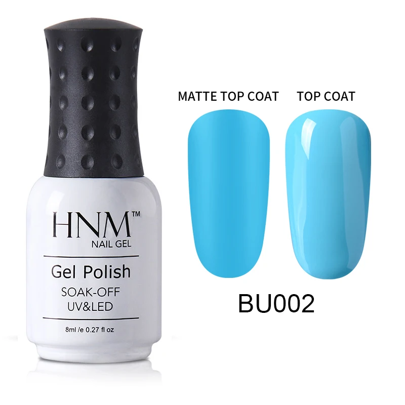 BU002 HNM матовый Гель-лак для ногтей нужно матовое верхнее покрытие прозрачное базовое верхнее покрытие УФ-светодиодный полигелевый удлинитель гибридные Лаки Гель-лак - Цвет: BU002