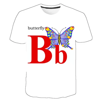 

Baby girls and boys fashion children's T-shirt birthday digital printing short sleeve clothing children's T-shirt 2020 cartoon c