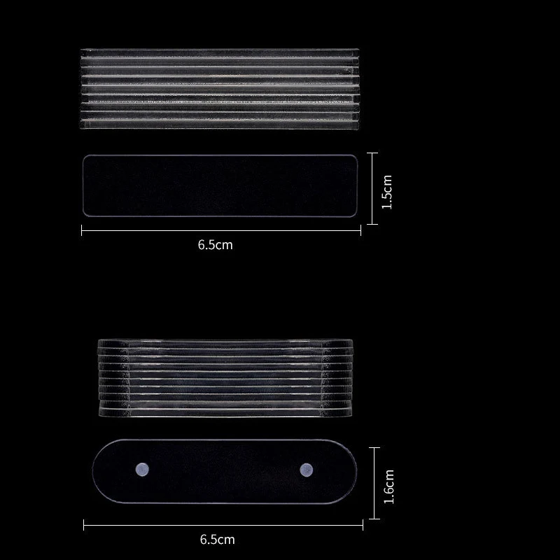 Acrylic Tabletop Acrylic Nail Art Display Irregular Board Transparent Nail Art Showing Holder, Acrylic Dust-proof Display Board