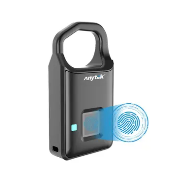 

Fingerprint Lock Smart Lock Home Luggage Dormitory Locker Warehouse Door Waterproof Super Long Standby Electronic Padlock